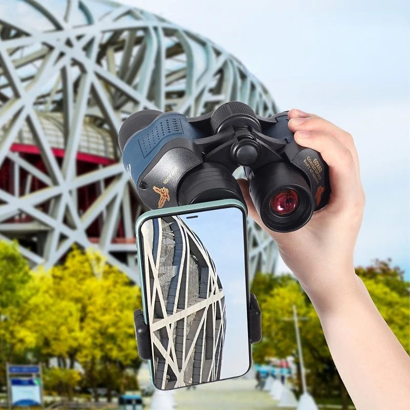 Camping Binoculars 60X60 Long Range 15000m HD High Power Telescope Tourism Binoculars Long Range Powerful Binoculars Hunting