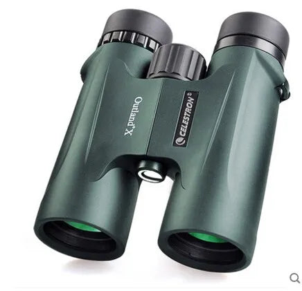 Celestron Outland X 10X42 Binoculars Waterproof & Fogproof Binoculars for Adults Multi-Coated Optics and BaK-4 Prisms