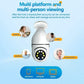 Wireless IP Camera Surveillance 1080P Night Vision Automatic Human Tracking Zoom Indoor Ceiling Wall Security Monitor Wifi Cam