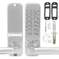 High Security Smart Power Mechanical Door Lock Digital Password Entry Non‑Power Anti‑Theft Safety Home Apartment Safety Access