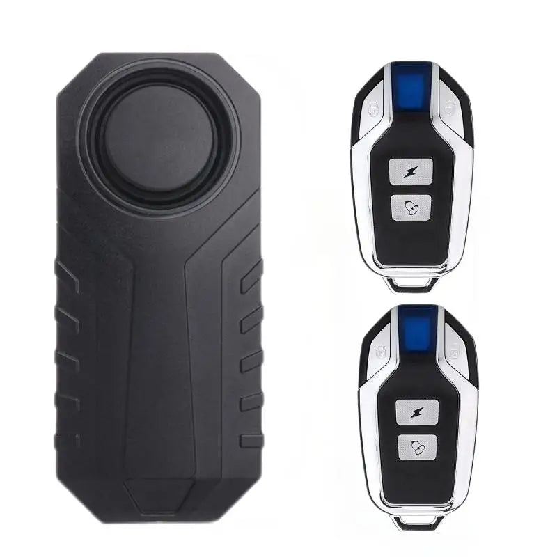 Anti-theft Alarm for Motorbike/Bicycle 113db High Volume Vibration Wireless Remote Control Electric Bell Sound Find A Vehicle