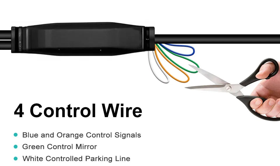 AHD 1080P CVBS Night Vision IP68 Waterproof 170 Degree Fish Eye Lens Backup Rear View Camera For Vehicle Monitor Android