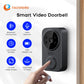 Video Doorbell with Screen Smart High-definition Video Monitoring For Family Apartment Two-Way Audio Night Vision Video Doorbell