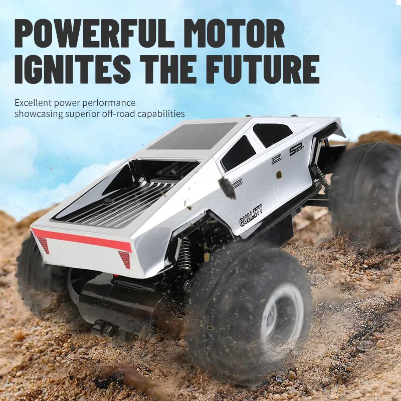 RC Truck Off-Road Big Wheel High Speed Electric Vehicle Toys RC Car Amphibious Remote Control Cars Pickup Racing  For Kids Gifts