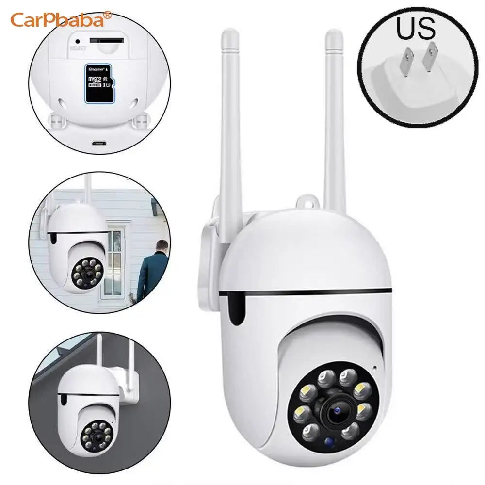 iCam365 APP IP Camera Smart Outdoor Home Security WIFI CCTV Surveillance with Color Night Vision Wireless HD 2-Way Audio 1080P