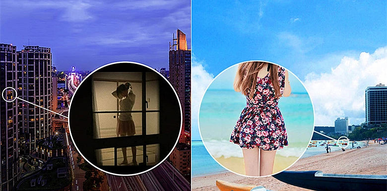 Professional Binoculars Baigish 8x30 10x40 10x50 12x4515x60 20x50 8-24x40 Powerful Military Telescope Long Range Monocular BAK4