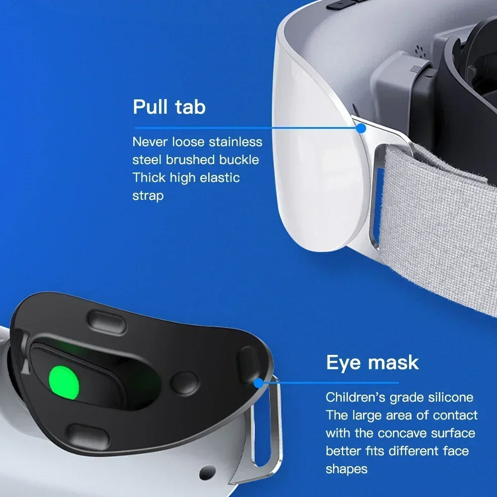 Ems Vision recovery eye massager Green Light Vision Recovery Training Instrument Acupressure Eye Protection Restore Health Care