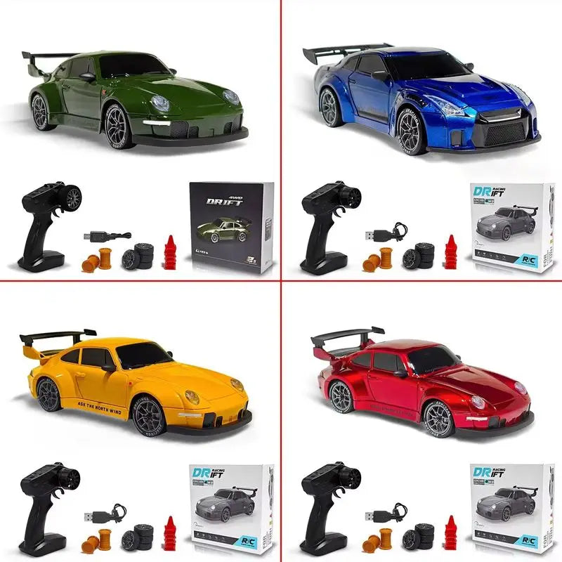 New Limited Edition Rc Drift Car 1/24 4wd Remote Control Drift Racing Car 2.4g Radio High Speed Remote Control Car Model Toy