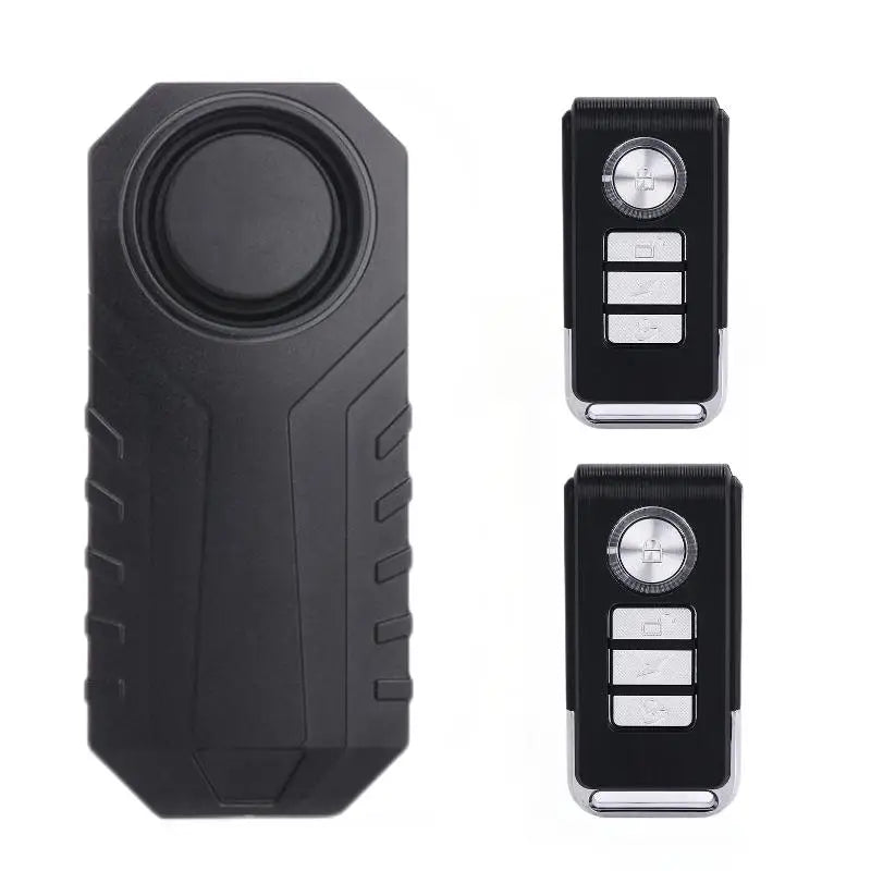 Anti-theft Alarm for Motorbike/Bicycle 113db High Volume Vibration Wireless Remote Control Electric Bell Sound Find A Vehicle