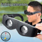 High Definition Fishing Binoculars Telescope, Wearable Hands-Free Glasses, Adjustable Focus Lens