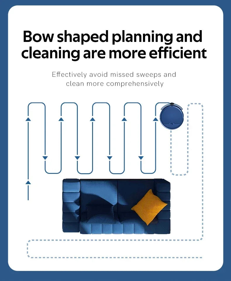 Automatic Sweeping Robot Vacuum Cleaner APP Control Water Tank Sweep and Wet Mopping Vacuum Clean For VIP Customers DropShipping