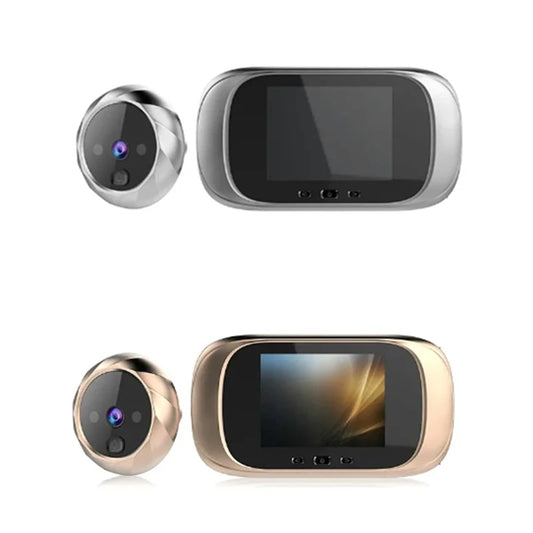 Digital LCD 2.8Inch Video Doorbell Peephole Viewer Door Eye Monitoring Camera 90 Degree Doorbell Motion Detection Eye Durable A