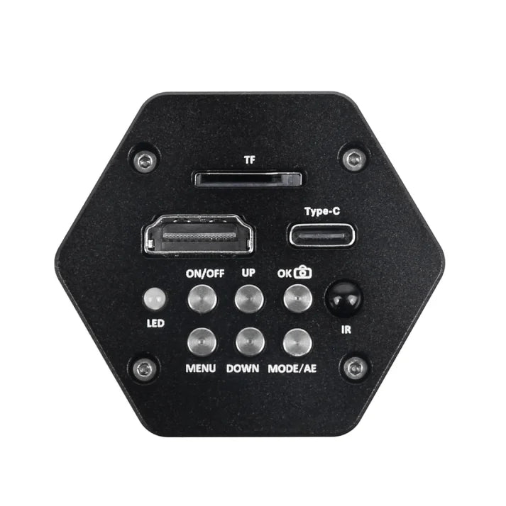 4K Microscope 48MP Digital Microscope For Electronics USB Industrial Cameras HDMI 1-150X Zoom C-Mount Lens Phone Pcb Soldering