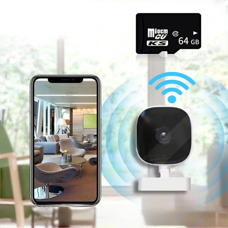 2025 New 4K Security Camera Full-color Night Vision WiFi Monitor With 2-way Audio IP65 Waterproof Motion Detect Surveillance
