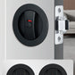 Slider door lock; square sliding door lock for home bedroom and bathroom with double hooks