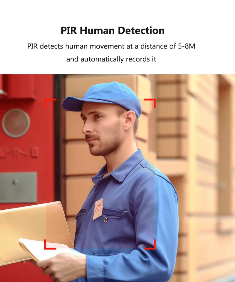 WIFI Video Doorbell HD Camera Night Vision Wireless Smart Home Security Door Bell Two Way Intercom Voice Change For Home