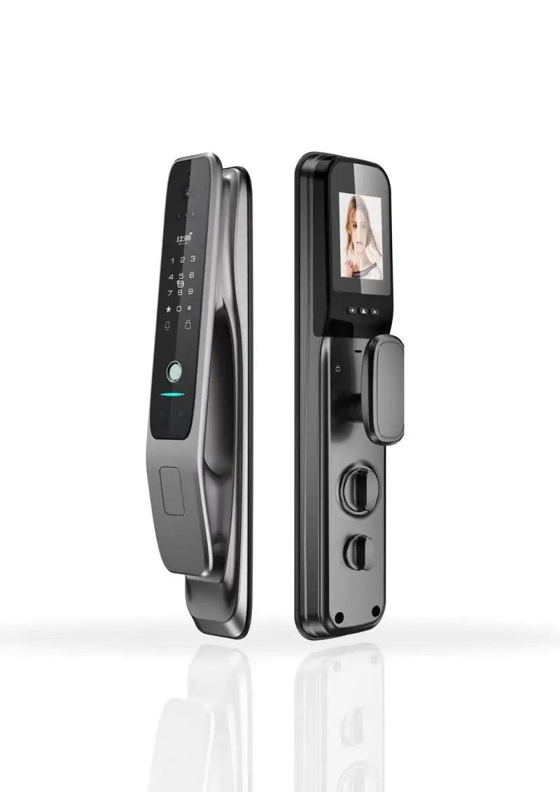 HX5 Smart Door Lock 3D Face Recognition Smart Home Door Lock WiFi Digital Electronic Lock Wifi Camera Rfid Card Works With tuya