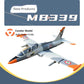 Remote-controlled Aircraft Model Mb339 Ducted Fighter 50mm Ducted Electric Fixed Wing Aircraft Model Rc Plane Toy Gift