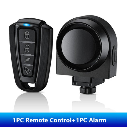 Hollarm Bicycle Vibration Alarm Wireless Motorcycle Alarm Anti-theft USB Rechargeable Remote Control Security System Waterproof