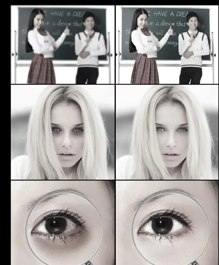 Optics 3D Eye Massager Restore Myopia Glasses EMS Acupressure Eye Care Head Massage Three months to restore 120 degree Vision