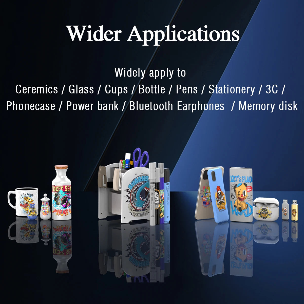 A3 UV Printer with XP600 Printhead UV Flatbed Printer For Bottle Case Acrylic Glass UV DTF AB Film Transfer Sticker UV Printer