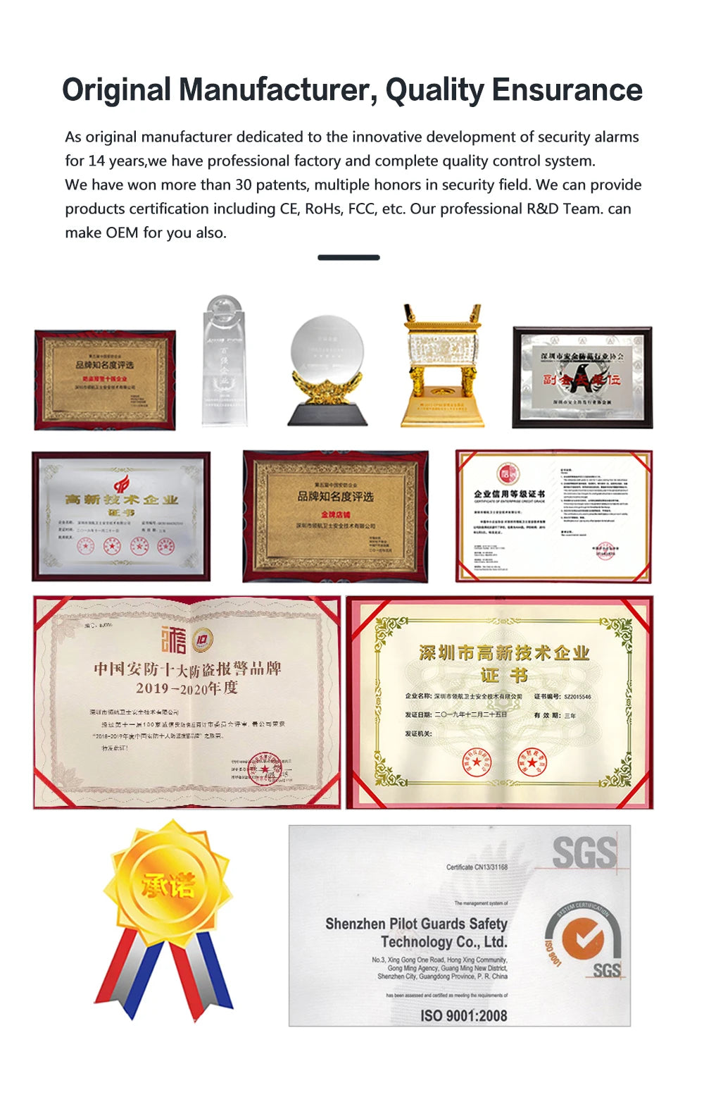 WiFi Home Alarm System GSM Tuya Smart Home Security Alarm Kit with Siren PIR Motion Sensor Remote Controls Window Door Sensor