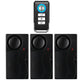 Camluxy Anti-Theft Alarm 110db Loud Door and Window Alarm Wireless Vibration Alarm with Remote Control Bicycle Security Sensors