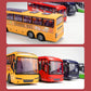 1/30 Rc Bus Electric Remote Control Car with Light Tour Bus School City Model 27Mhz Radio Controlled Machine Toys for Boys Kids