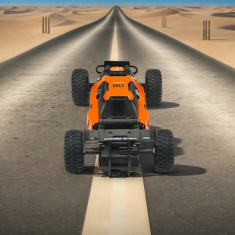 RC Cars 1:16 Remote Control Car 20 Km/h 2WD All-Terrains Electric LED Lights Off-Road Outdoor Vehicle Truck Toys for Kids Adults