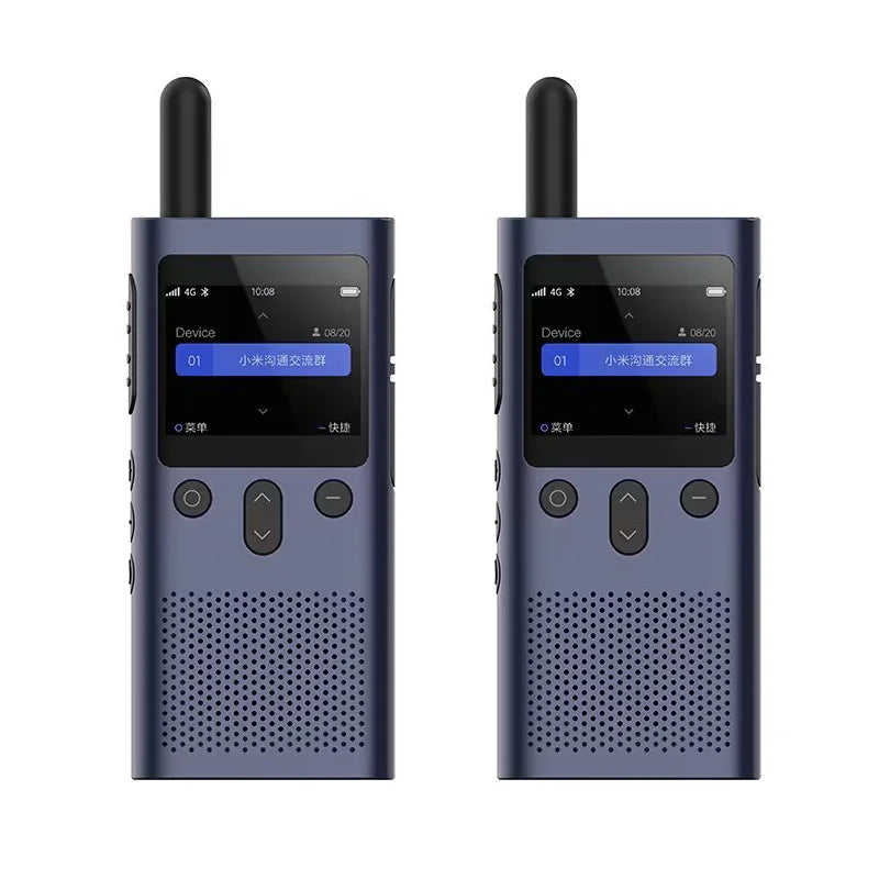 Original Xiaomi Mijia Smart Walkie 3 smart Talkie With FM Radio Speaker Standby Smart Phone APP Location Share Fast Team Talk