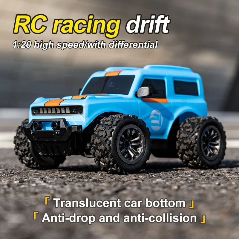 RC car 1:20 mini climbing car radio 20Km/h remote control car toy machine model 4WD drift racing children's toys boy gift