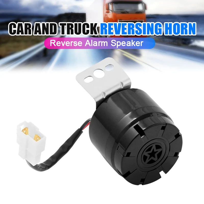 Durable Reversing Horn Backup Warning Alarm Super Tone Loud Horn Car Reversing Alarm For Motorcycles Auto Truck Boat