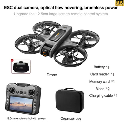 New Drones S156 GPS 8K Professional HD 360° Dual Cameras 5G WIFI Brushless Motors Obstacle Avoidance FPV Foldable Quadcopter Toy