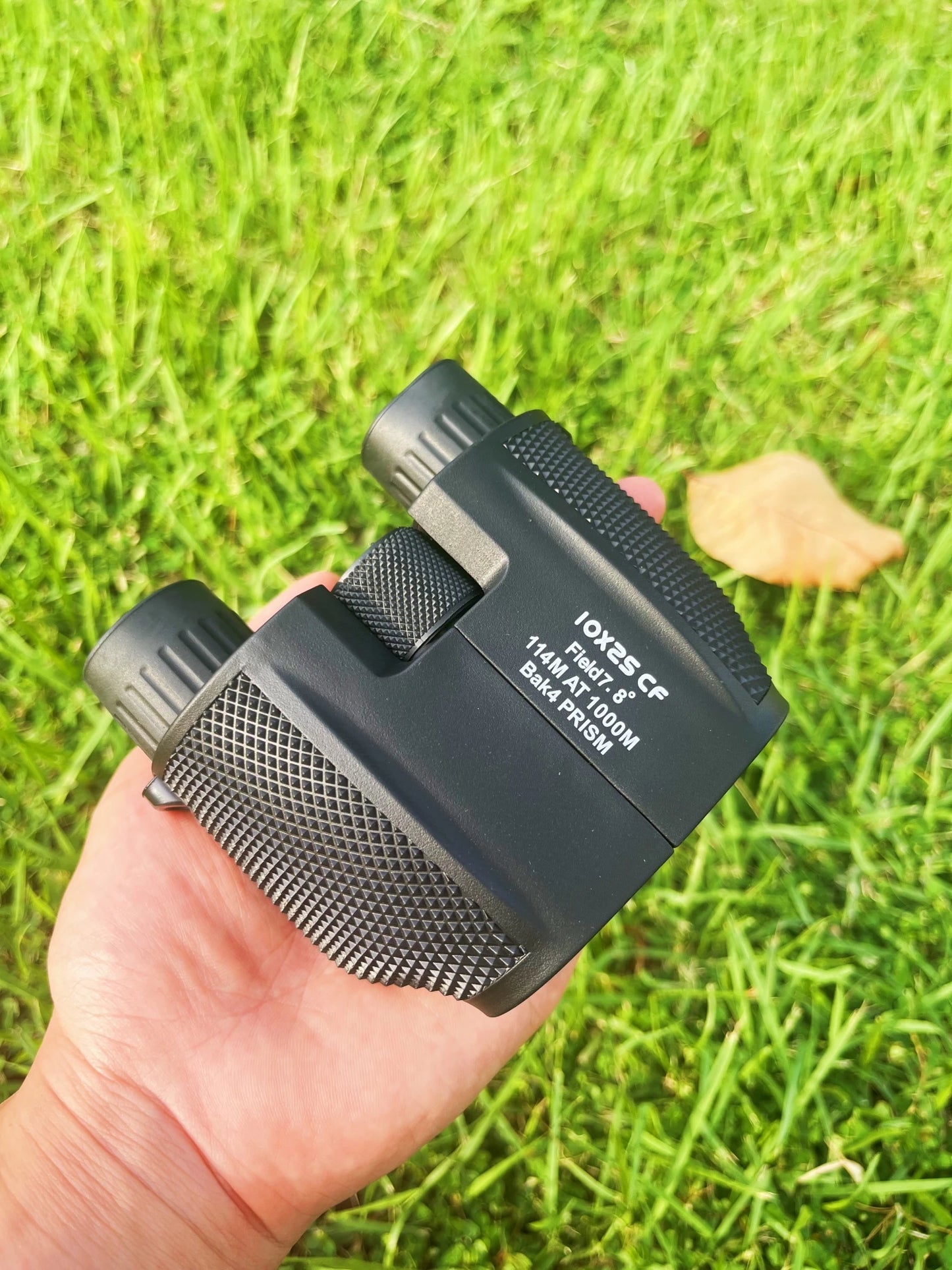 Binoculars 10X25 HD Mini Portable Telescope BAK4 FMC Coated Telescope Outdoor Bird Watching Hunting Travel Camping Ball Game