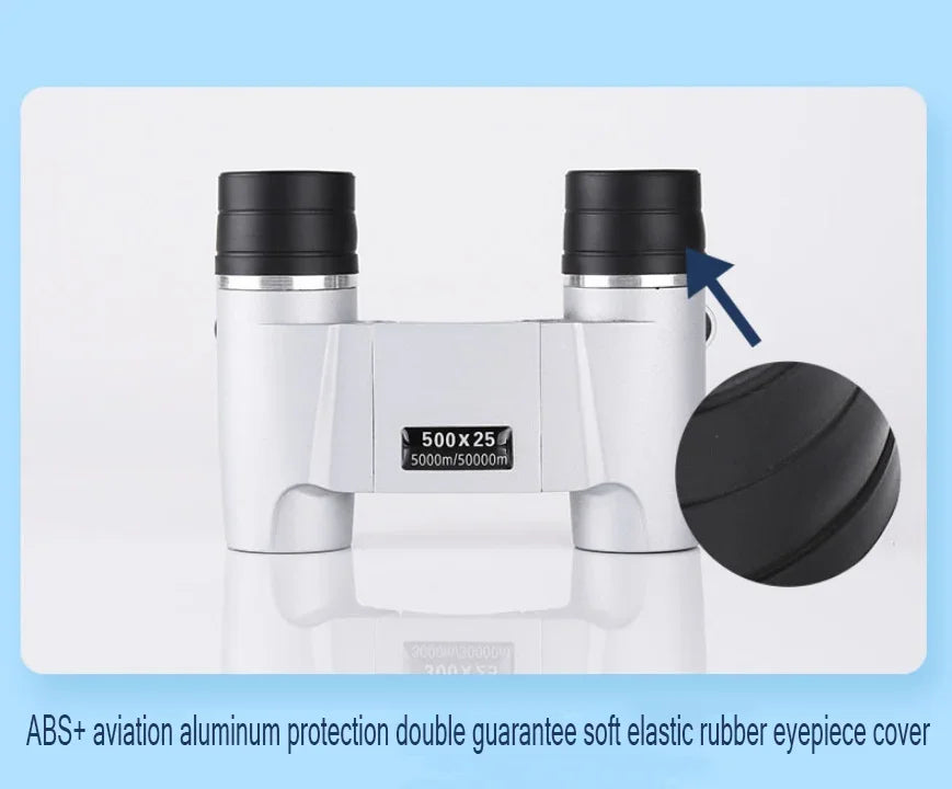 50000M Telescope Auto Focus 500X25 Powerful Binoculars Long Range Professional Mini Portable HD Waterproof Monocular