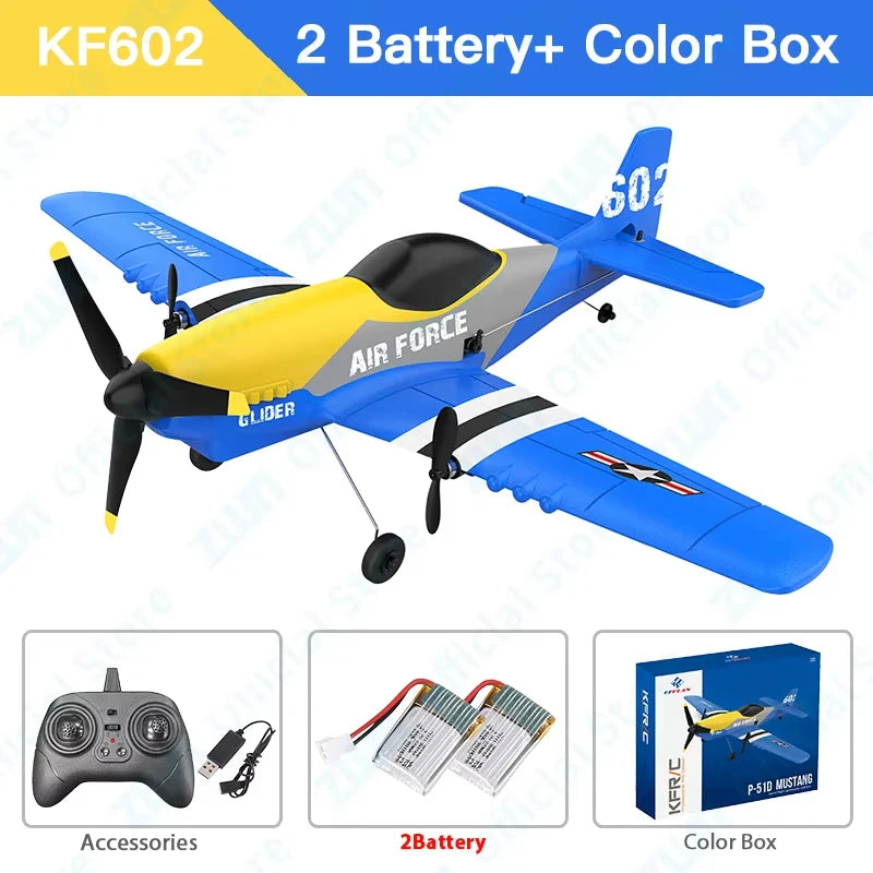RC Plane KF602 Professional 2.4G Radio Remote Control Airplane EPP Foam Aircraft  Glider Flying Model Toys For Children Gifts