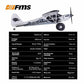 FMS Remote Control Model Plane 1300MM 1.3M PA-18 J3 Piper Super Cub RC Airplane PNP Trainer Electric Aircraft Outdoor Sports