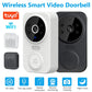 WiFi Video Doorbell Smart Home Door Bell Night Vision Wireless Visual Intercom Doorbell Two-Way Audio Visual Doorbell Monitoring