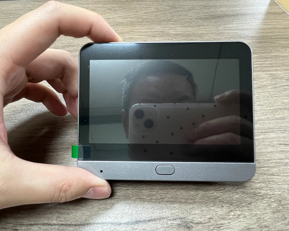 2-Way Talk Smart 3MP WiFi Battery Power Door Bell Magic Cat Eye Peephole Camera PIR FHD Digital Viewer Doorbell 4.3 inch Monitor