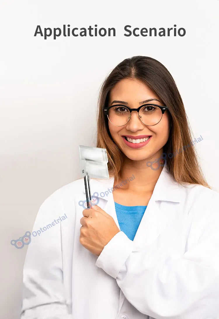 Vergence Facility Prism 12/3 Eye Strabismus Diagnostic 12 BO/3 BI Low Vision Screening