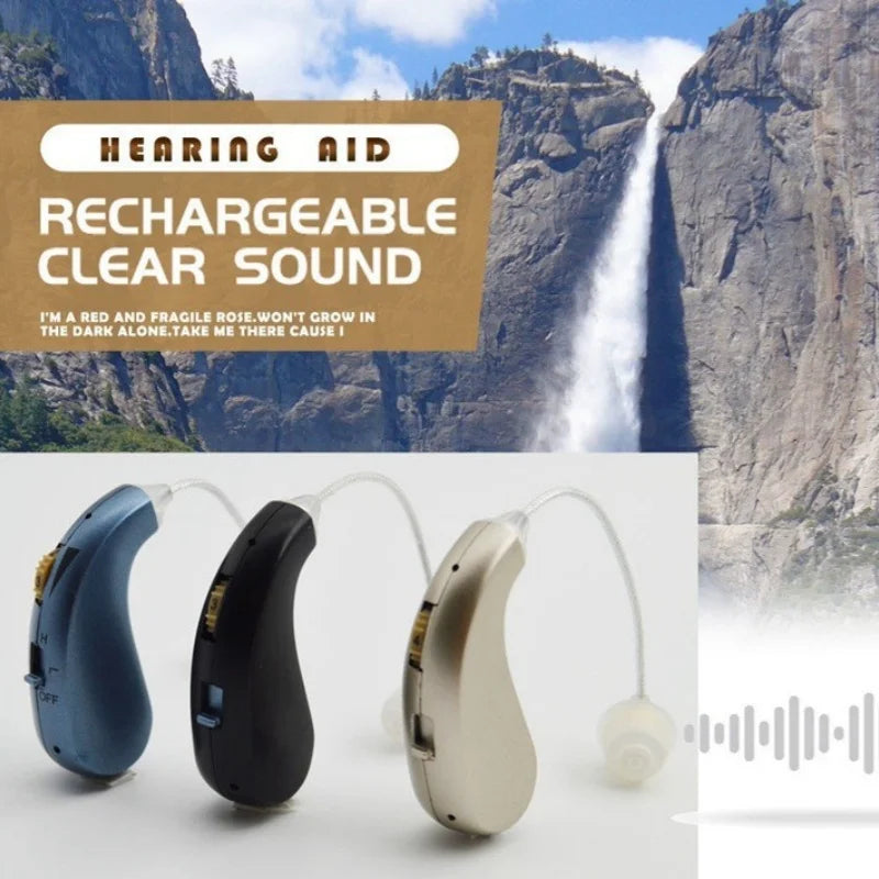 Hearing aid headphones for the elderly improve hearing, protect hearing loss and tinnitus, and are single-ear hearing AIDS