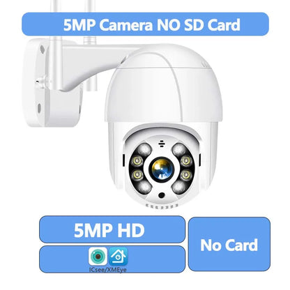 ICsee Security Camera 8MP 5MP WIFI Outdoor 4X Zoom Auto Tracking Security Protection Monitor Smart Home CCTV Video Surveillance