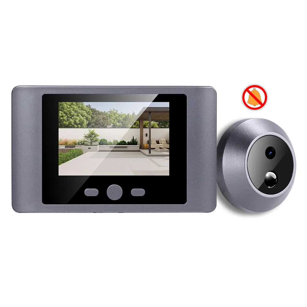 Security House Wireless Doorbells 480P Video Digital Door Peephole With 2.8 inch Screen Ring bell