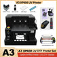 A3 UV Printer with XP600 Printhead UV Flatbed Printer For Bottle Case Acrylic Glass UV DTF AB Film Transfer Sticker UV Printer