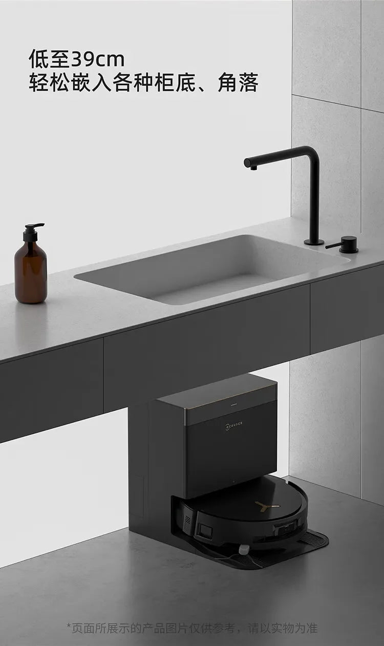 Ecovacs Deebot Vacuum Cleaner Robot X8 PRO PLUS AI Floor Scrubber Robot Self-cleaning Sweeping Machine Automatic Dust Collection