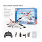 RC Plane, simulation RC fixed-wing glider, 2 channels RC combat aircraft, 2.4G control easy to fly for beginners&adults&boys