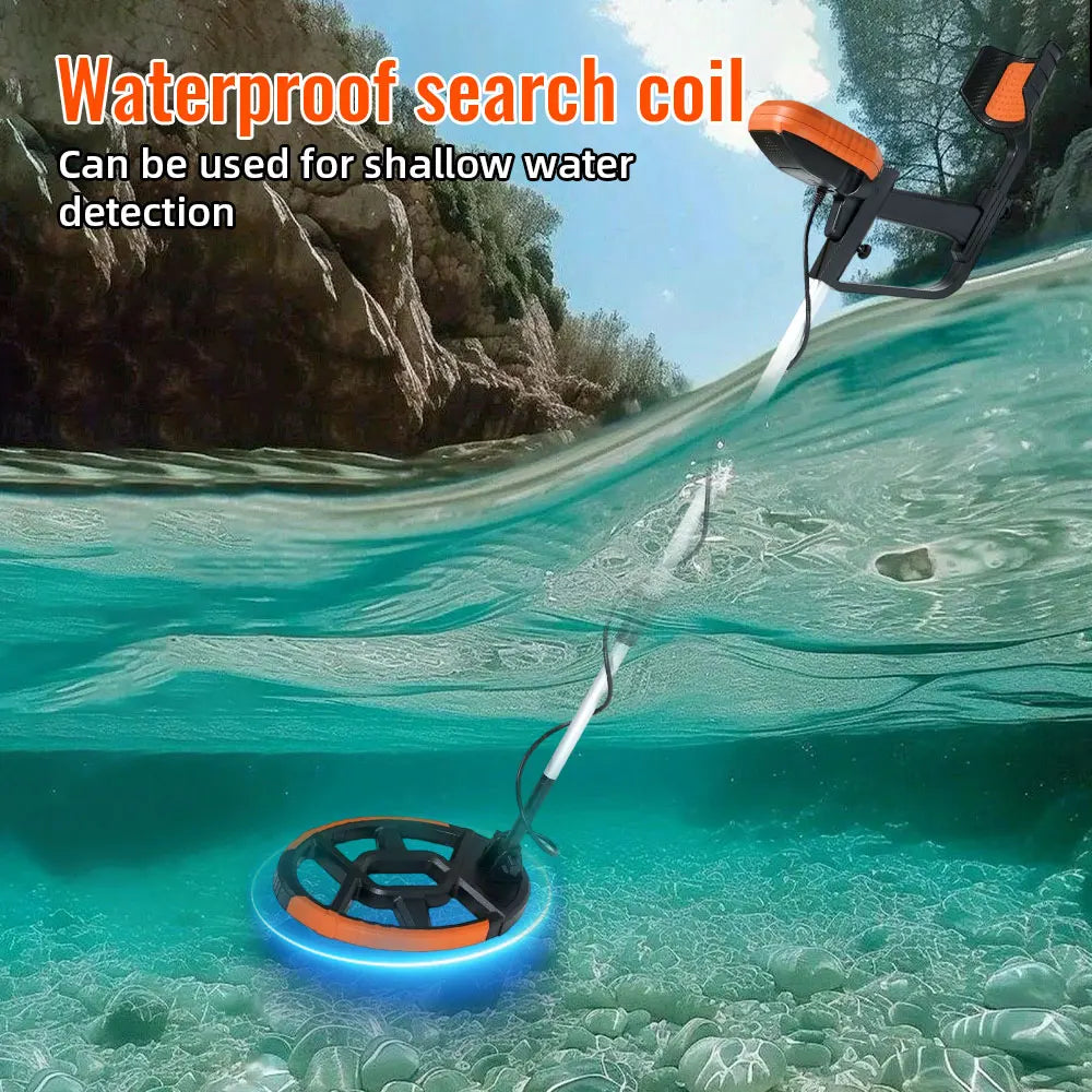 MD-4050 Professional Metal Detector Underground Gold Detector High Accuracy Metal Finder Waterproof Search Coil Seeker Treasure