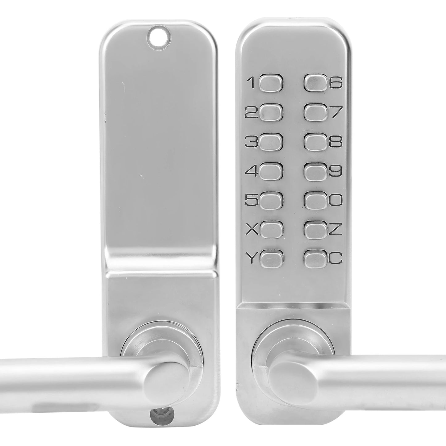 High Security Smart Power Mechanical Door Lock Digital Password Entry Non‑Power Anti‑Theft Safety Home Apartment Safety Access