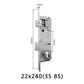 Smart fingerprint lock body special mortise smart lock 5050 125mm-240mm 2585-7085mm 5572 6072 300*6085 lock body