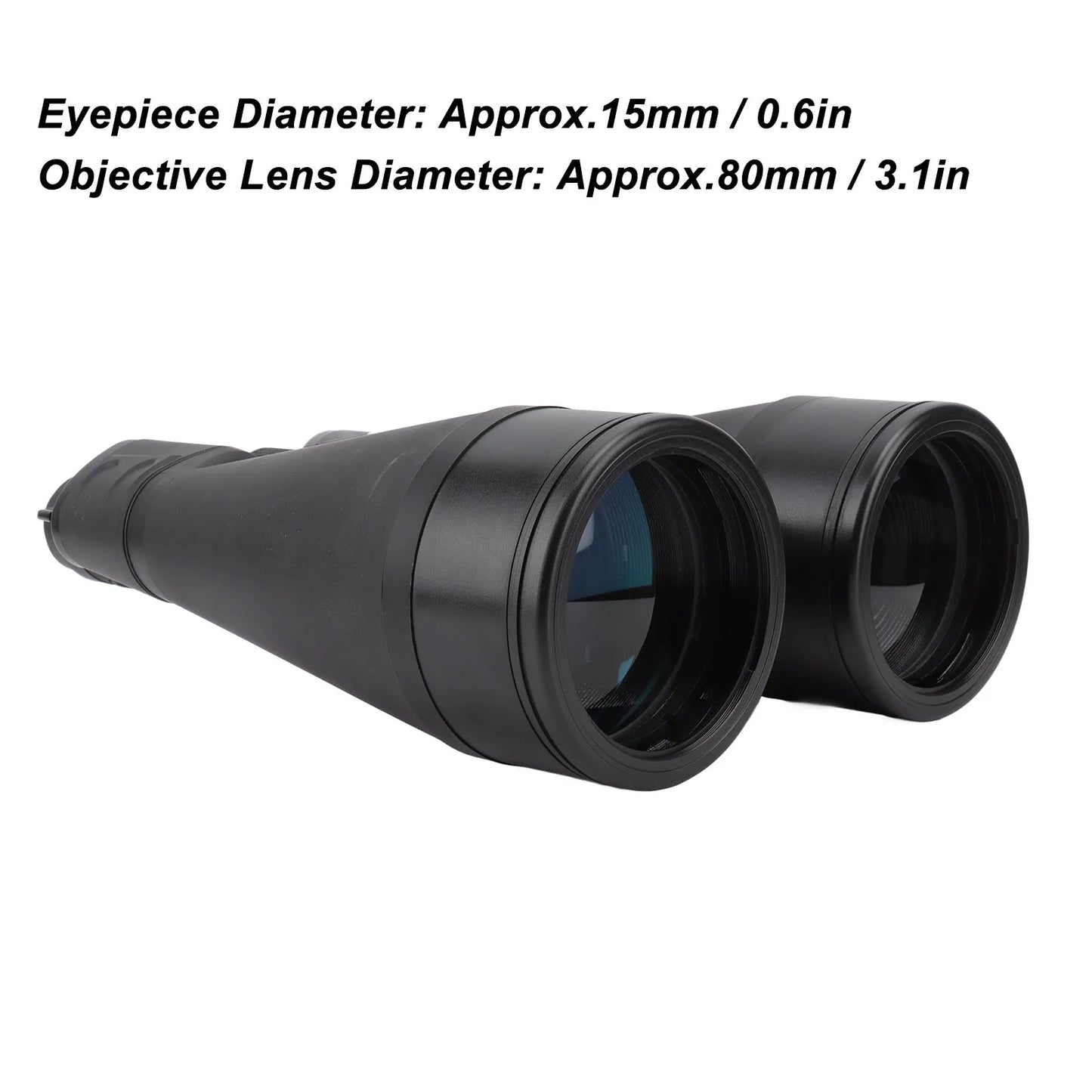Long Range Binoculars 30‑260X Ergonomic Non Slip Handle Ultra Clear High Power Binoculars Multi Coated Lens for Bird Watching